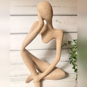 Minimalist Thinker Statue